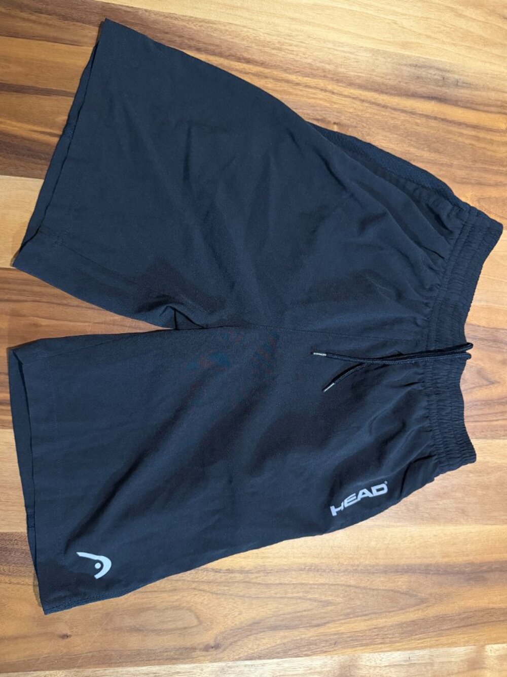 HEAD Men's Black Shorts Athletic Performance Drawstring Size S